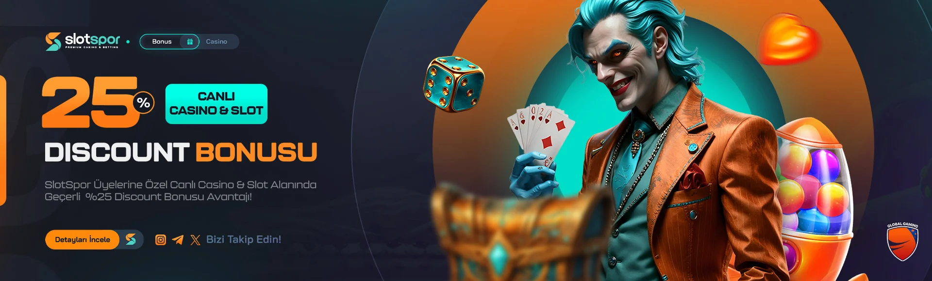 Slotspor Çevrimsiz Bonus 2026 görseli